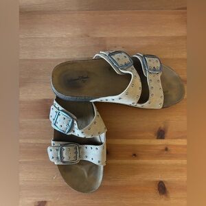 Universal Thread Tan Studded Sandals